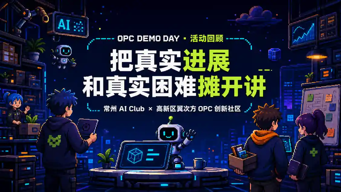 OPC Demo Day 活动回顾尾图